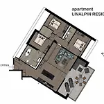 Livalpin - With Private Sauna & Whirlpool Apartment *